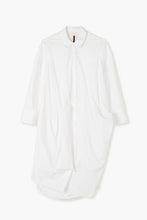 Load image into Gallery viewer, Asymmetric Shirt Dress