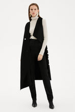 Load image into Gallery viewer, Buttoned V-Neck Long Vest