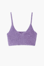 Load image into Gallery viewer, Faux Fur Knitted Crop Top