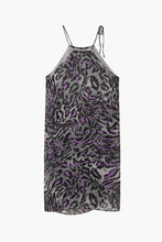 Load image into Gallery viewer, Asymmetrical Leopard Print Halter Top
