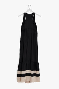 Silk Ruffle Midi Dress
