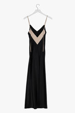 Load image into Gallery viewer, Silk V Neck Maxi Dress
