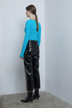 Load image into Gallery viewer, Crop Faux Leather Pants
