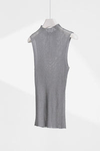 Slim Sleeveless Sheer Top