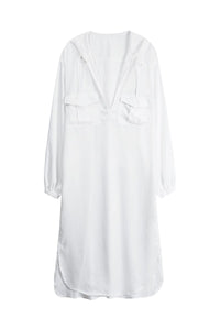 Silky Long-Sleeve Dress