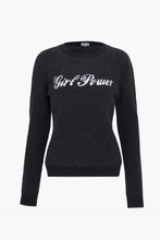 Load image into Gallery viewer, Girl Power Fitted Sweater
