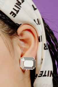 Trinite Logo Clip Earrings