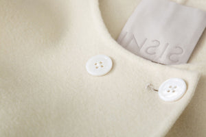 Round Neck Wool Coat