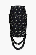 Load image into Gallery viewer, Daisy Print Silk Skirt
