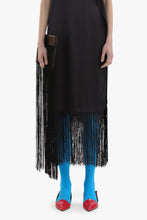 Load image into Gallery viewer, Tassel Dress with Ruffle Trim
