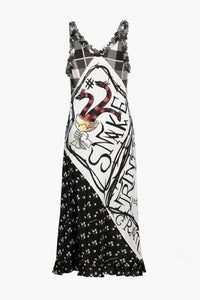 Printed Silk Dress