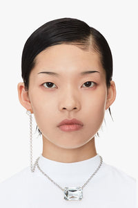 Oversized Crystal Stud and Choker