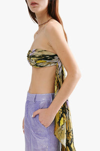 Sheer Gradient Sequin Pants