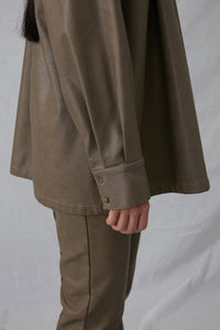 Oversized Button Down Top