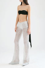 Load image into Gallery viewer, Sheer Sequin Bell Bottom Pants
