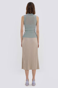 Slim Sleeveless Sheer Top