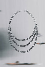 Load image into Gallery viewer, Triple Layered Chain Necklace
