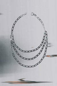 Triple Layered Chain Necklace