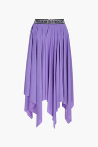 Pleated Ruffle Skirt