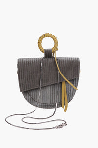 Half Moon Mini Corduroy Bag