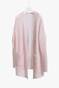 Sheer Mohair Cardigan