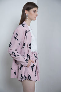 Printed Blazer