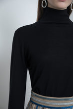 Load image into Gallery viewer, Silk Cotton Turtleneck Shirt
