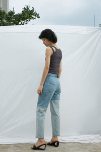 Ribbed Stretch Knit Top