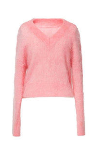Mohair Crop Sweater