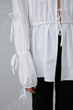 Load image into Gallery viewer, Pleated Bow Ties Shirt
