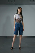 Load image into Gallery viewer, Stretch Knit Mesh T-Shirt
