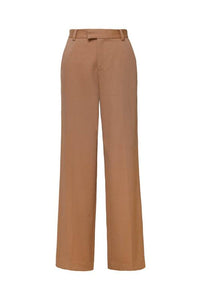 Wide-Leg Wool Pants
