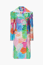 Load image into Gallery viewer, Rose Print Long Jacket
