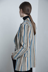 Striped Velvet Jacket