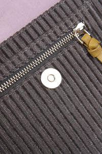 Half Moon Mini Corduroy Bag
