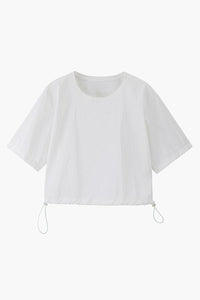 Short Sleeve Sporty Crop Top