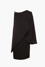 Load image into Gallery viewer, Shoulder Pleated Satin Dress
