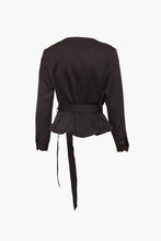 Load image into Gallery viewer, V Neck Button Down Blouse
