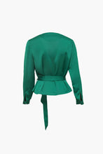 Load image into Gallery viewer, V Neck Button Down Blouse
