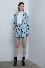 Load image into Gallery viewer, High-Waist Pleated Shorts

