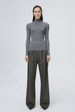 Load image into Gallery viewer, Ribbed High-Neck Shirt
