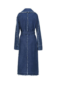 Denim Trench Coat