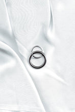 Load image into Gallery viewer, Double Hoop Link Earrings
