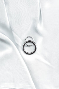 Double Hoop Link Earrings