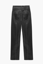 Load image into Gallery viewer, Faux Leather Straight Pants
