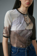 Load image into Gallery viewer, Stretch Knit Mesh T-Shirt
