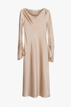Load image into Gallery viewer, Long Sleeved Silk Dress

