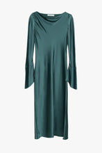 Load image into Gallery viewer, Long Sleeved Silk Dress
