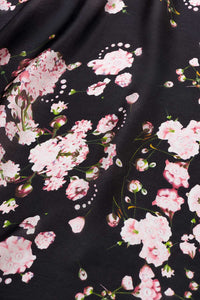 Silk Floral Scarf