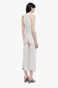High Neck Cotton Stretch Top